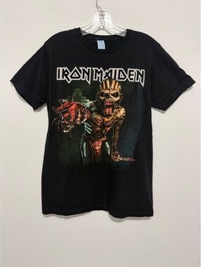 Pacific Short Sleeve "Iron Maiden the Book of Souls" T-Shirt Men's Size M